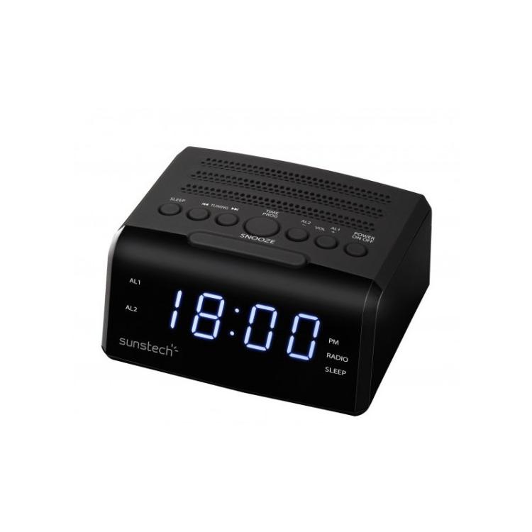 Sunstech - FRD35U Reloj Digital Negro