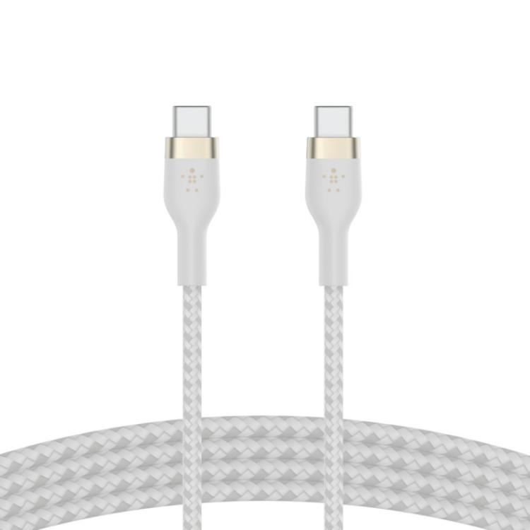 Belkin - BOOST?CHARGE PRO Flex cable USB USB 2.0 3 m USB C Blanco