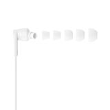 Belkin - SoundForm Auriculares Alámbrico Dentro de oído Música/uso diario USB Tipo C Blanco