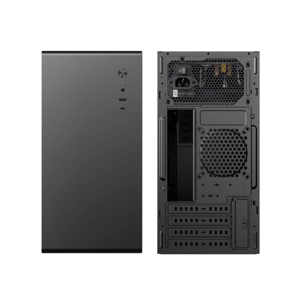 CoolBox - CAJA MATX M640C USB-C 3.2 GEN1 FULLMETAL BASIC500GR 500W + 1 VENT. 90MM