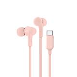 Belkin - SoundForm Auriculares Alámbrico Dentro de oído Música/uso diario USB Tipo C Rosa