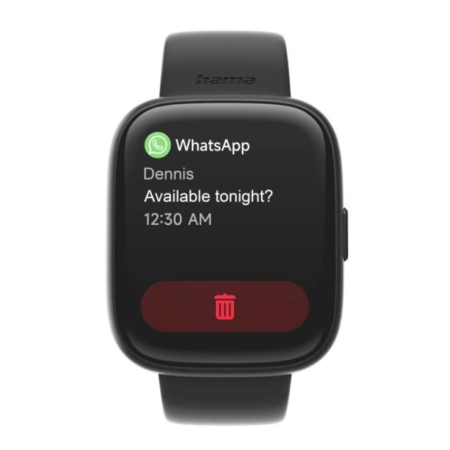 Hama - 4000 4,19 cm (1.65") TFT 46 mm Digital Pantalla táctil Negro