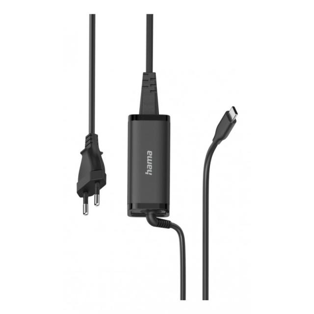 Hama - 00200023 adaptador e inversor de corriente Interior 65 W Negro