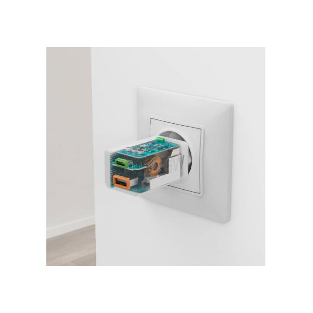 Hama - 00201993 cargador de dispositivo móvil Teléfono móvil, Portátil, Smartphone, Tableta Blanco Corriente alterna Carga rápid