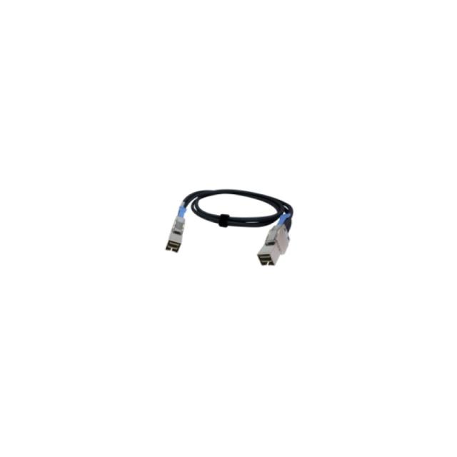 QNAP - CAB-SAS05M-8644 cable Serial Attached SCSI (SAS) 0,5 m Negro