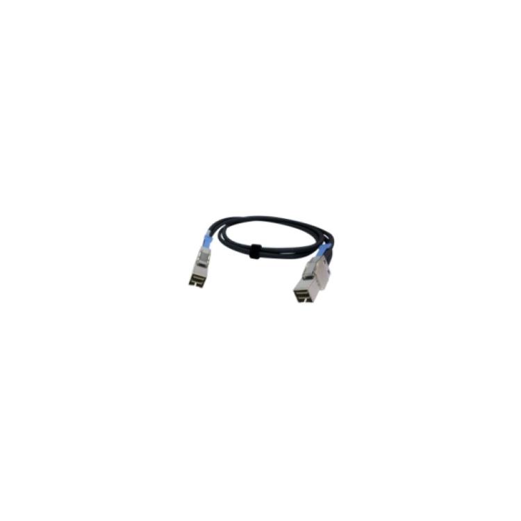 QNAP - CAB-SAS05M-8644 cable Serial Attached SCSI (SAS) 0,5 m Negro