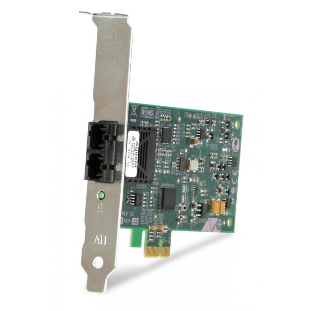 Allied Telesis - 100FX Desktop PCI-e Fiber Network Adapter Card w/PCI Express, Federal & Government 100 Mbit/s