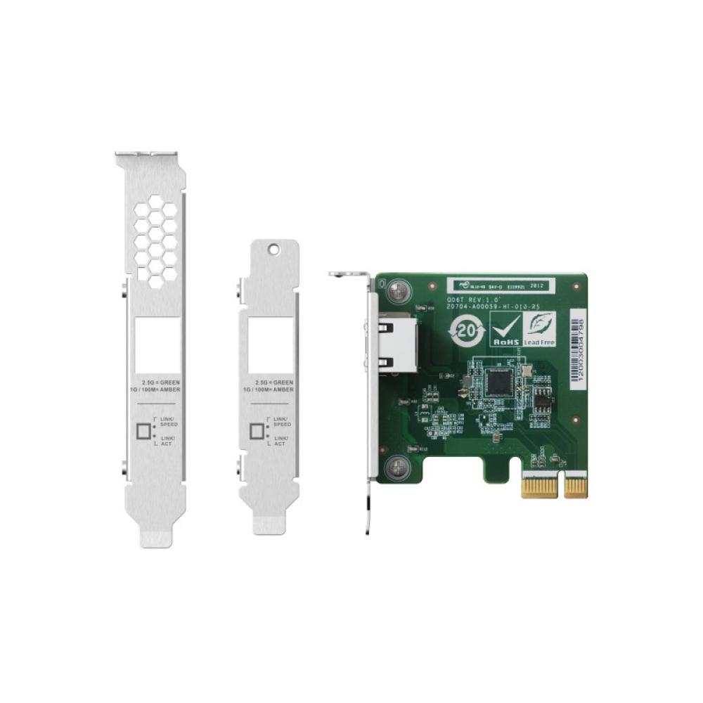 QNAP - QXG-2G1T-I225 adaptador y tarjeta de red Interno Ethernet 2500 Mbit/s