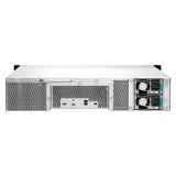 QNAP - TL-R1200C-RP caja para disco duro externo Carcasa de disco duro/SSD Negro, Gris 2.5/3.5"