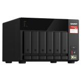 QNAP - TVS-675 NAS Torre ZhaoXin KaiXian KX-6000 KX-U6580 8 GB DDR4 0 TB QuTS hero Negro