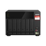 QNAP - TVS-675 NAS Torre ZhaoXin KaiXian KX-6000 KX-U6580 8 GB DDR4 0 TB QuTS hero Negro
