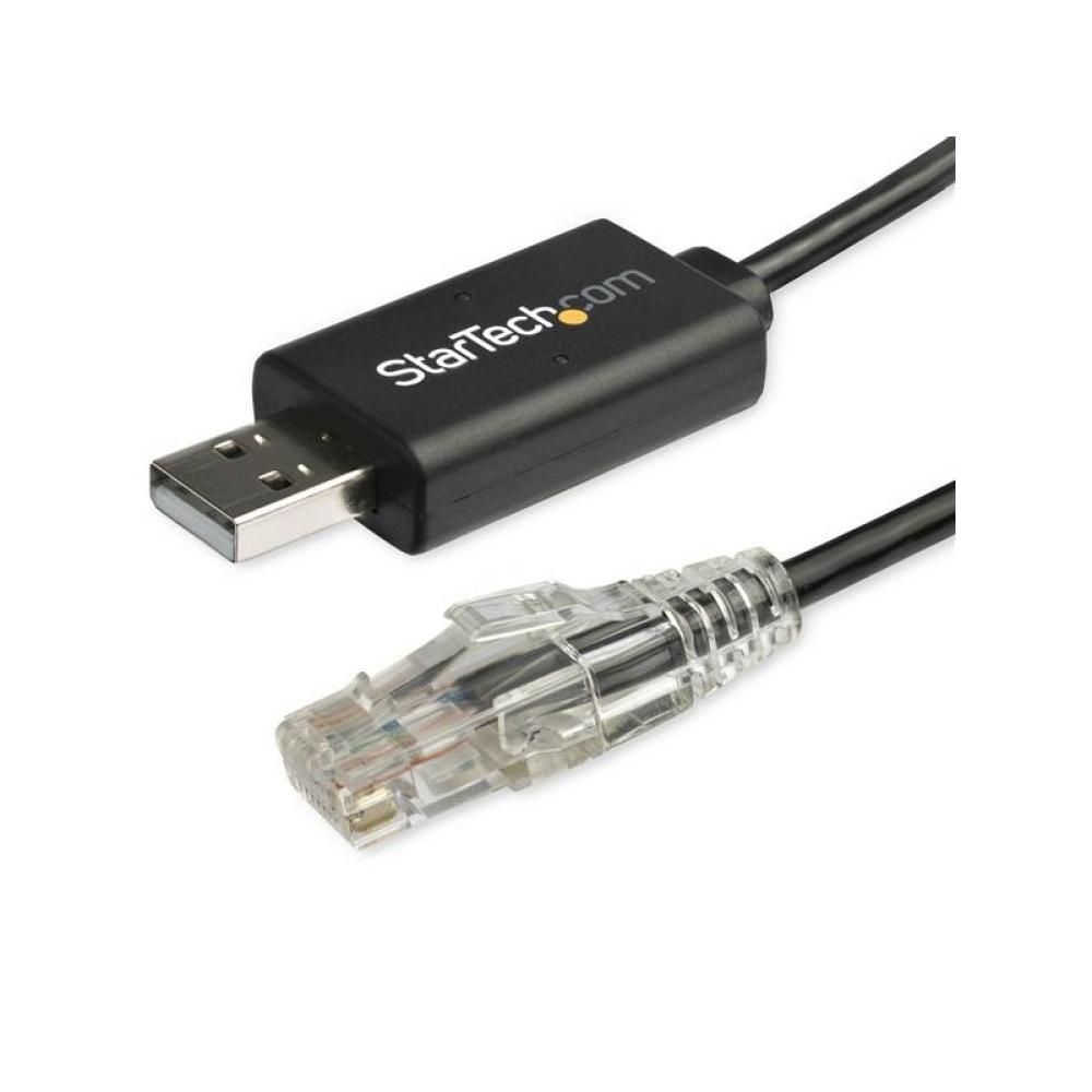 StarTech.com - Cable de 1,8m Rollover para Consola Cisco - USB a RJ45