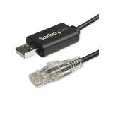 StarTech.com - Cable de 1,8m Rollover para Consola Cisco - USB a RJ45
