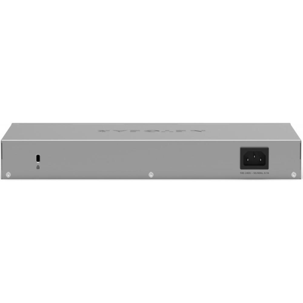 NETGEAR - GS524-300EUS switch No administrado Gigabit Ethernet (10/100/1000) Gris