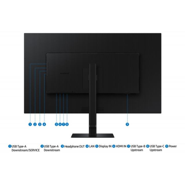 Samsung - S80UD pantalla para PC 94 cm (37") 3840 x 2160 Pixeles 4K Ultra HD LCD Negro