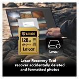 Lexar - Armor Gold 128 GB SDXC UHS-II