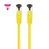 Nanocable - Cable de Red Latiguillo Cat.8.1 2GHz LSZH SSTP AWG26, Amarillo, 2 m