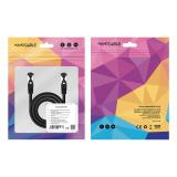 Nanocable - Cable de Red Latiguillo Cat.8.1 2GHz LSZH SSTP AWG26, Negro, 10 m