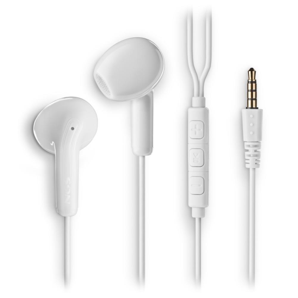 NGS - CROSS FLIP Auriculares Alámbrico Dentro de oído Llamadas/Música Blanco
