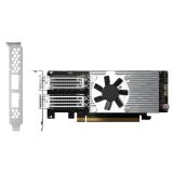 QNAP - QXG-100G2SF-E810 adaptador y tarjeta de red Interno Fibra 100000 Mbit/s