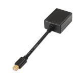 AISENS - A125-0135 adaptador de cable de vídeo 0,15 m Mini DisplayPort VGA Negro