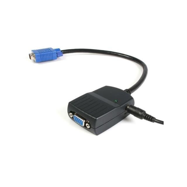 StarTech.com - Duplicador Divisor de Vídeo VGA 2 puertos Compacto Alimentado por USB - Cable Splitter