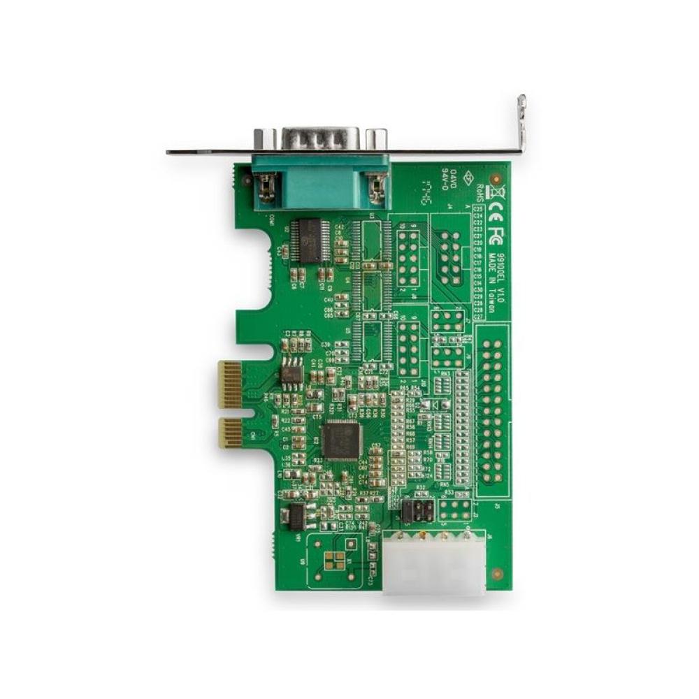 StarTech.com - Tarjeta PCI Express Adaptadora de 1 Puerto Serie RS232 - Tarjeta Controladora Serial PCIe RS232 - PCIe a DB9 UART