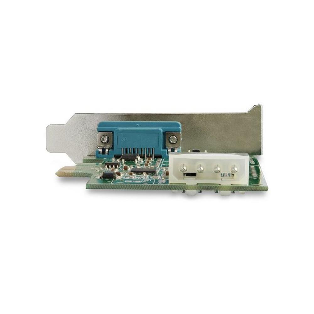 StarTech.com - Tarjeta PCI Express Adaptadora de 1 Puerto Serie RS232 - Tarjeta Controladora Serial PCIe RS232 - PCIe a DB9 UART