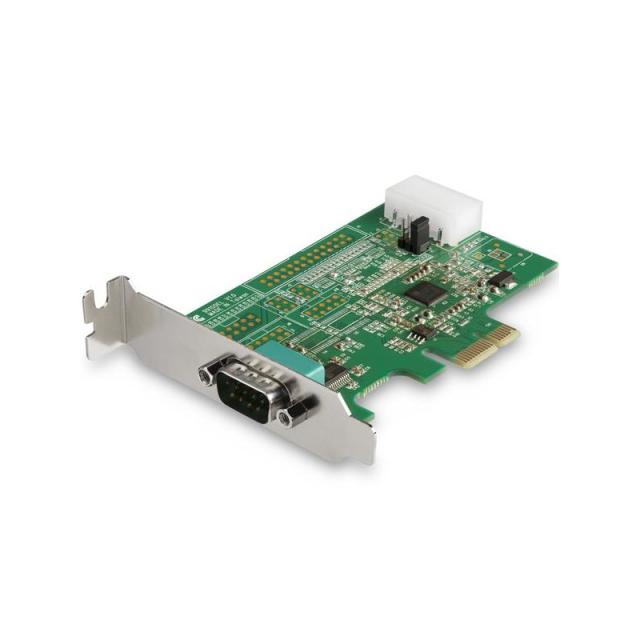 StarTech.com - Tarjeta PCI Express Adaptadora de 1 Puerto Serie RS232 - Tarjeta Controladora Serial PCIe RS232 - PCIe a DB9 UART