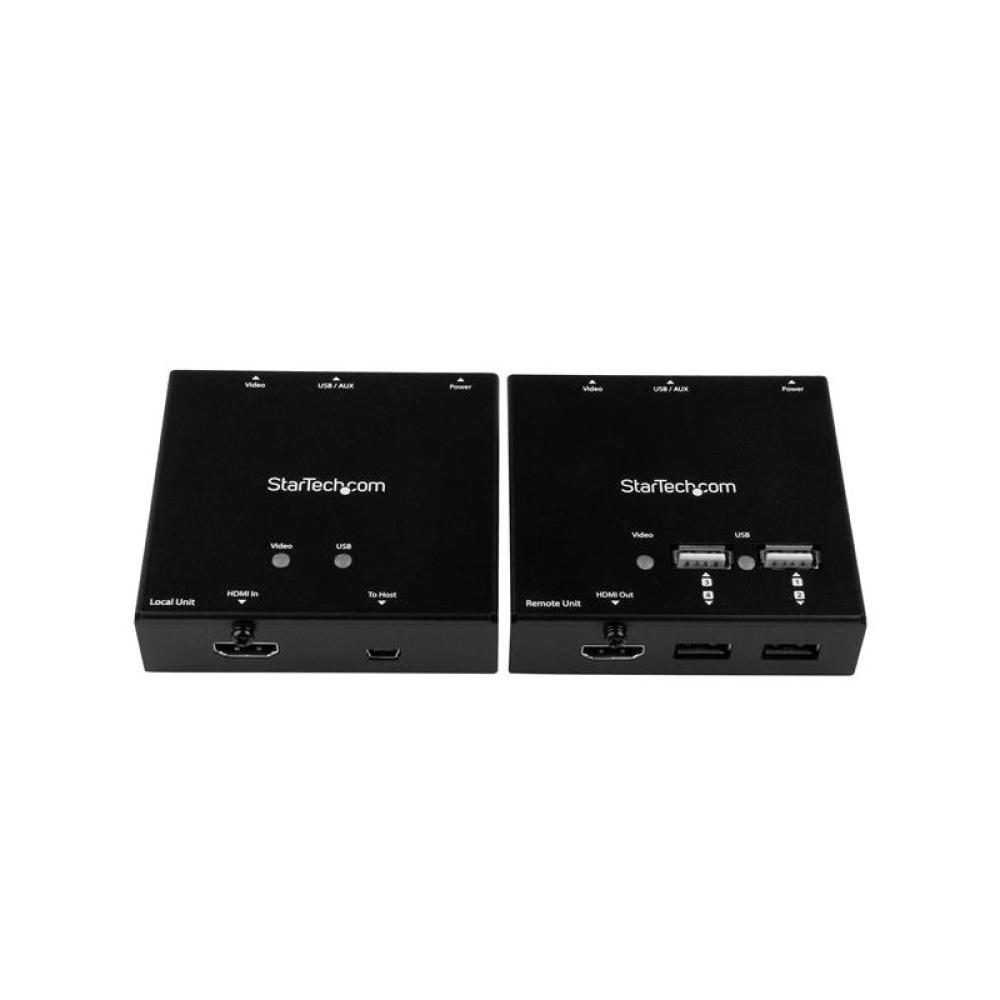 StarTech.com - Extensor HDMI por Cable CAT6 con Concentrador USB de 4 Puertos - 50m - 1080p