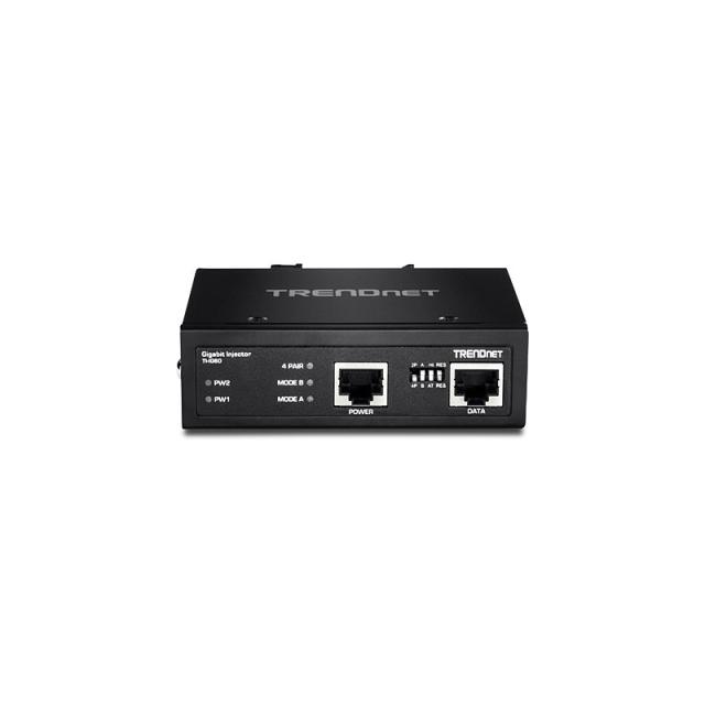 Trendnet - TI-IG60 adaptador e inyector de PoE Ethernet rápido, Gigabit Ethernet