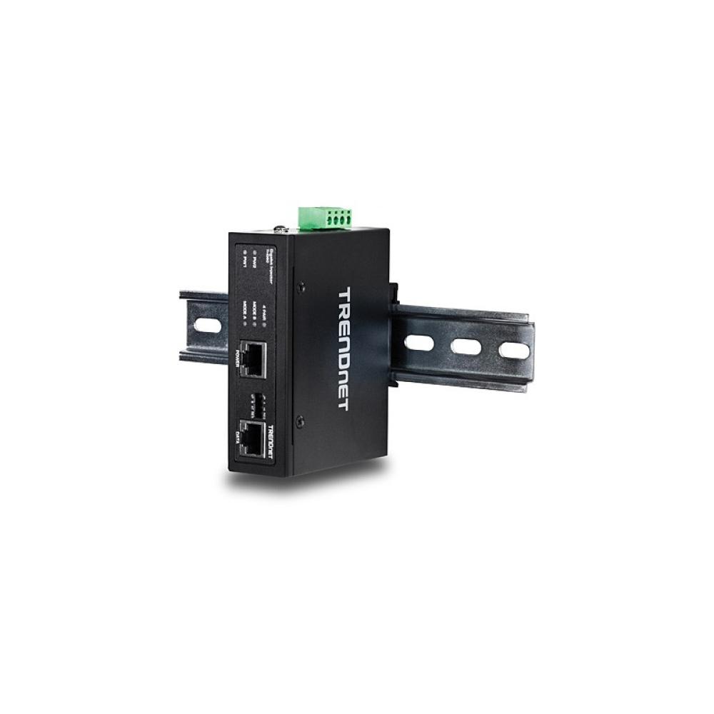 Trendnet - TI-IG60 adaptador e inyector de PoE Ethernet rápido, Gigabit Ethernet
