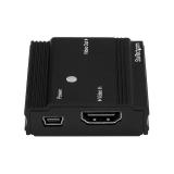 StarTech.com - Amplificador de Señal HDMI - Extensor Alargador HDMI 4K a 60Hz - Hasta 9 Metros con Cable Convencional