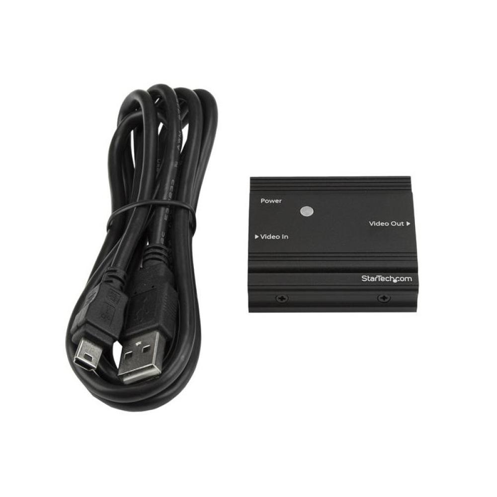 StarTech.com - Amplificador de Señal HDMI - Extensor Alargador HDMI 4K a 60Hz - Hasta 9 Metros con Cable Convencional