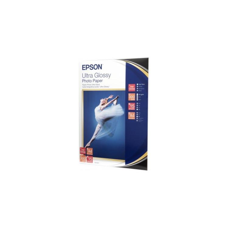 Epson - Ultra Glossy Photo Paper - A4 - 15 Hojas