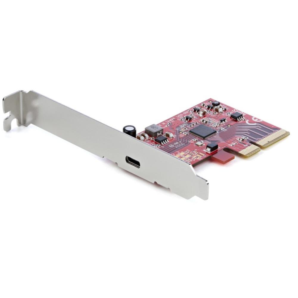 StarTech.com - Tarjeta PCIe 1 Puerto USB-C 3.2 Gen 2x2 - Tarjeta Controladora PCI Express 3.0 x4 USB Tipo C SuperSpeed de 20Gbps