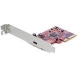 StarTech.com - Tarjeta PCIe 1 Puerto USB-C 3.2 Gen 2x2 - Tarjeta Controladora PCI Express 3.0 x4 USB Tipo C SuperSpeed de 20Gbps