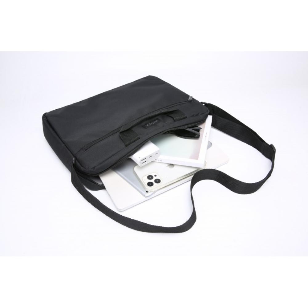 Nilox - Maletín Basic con bolsillo para portátil de hasta 15.6"