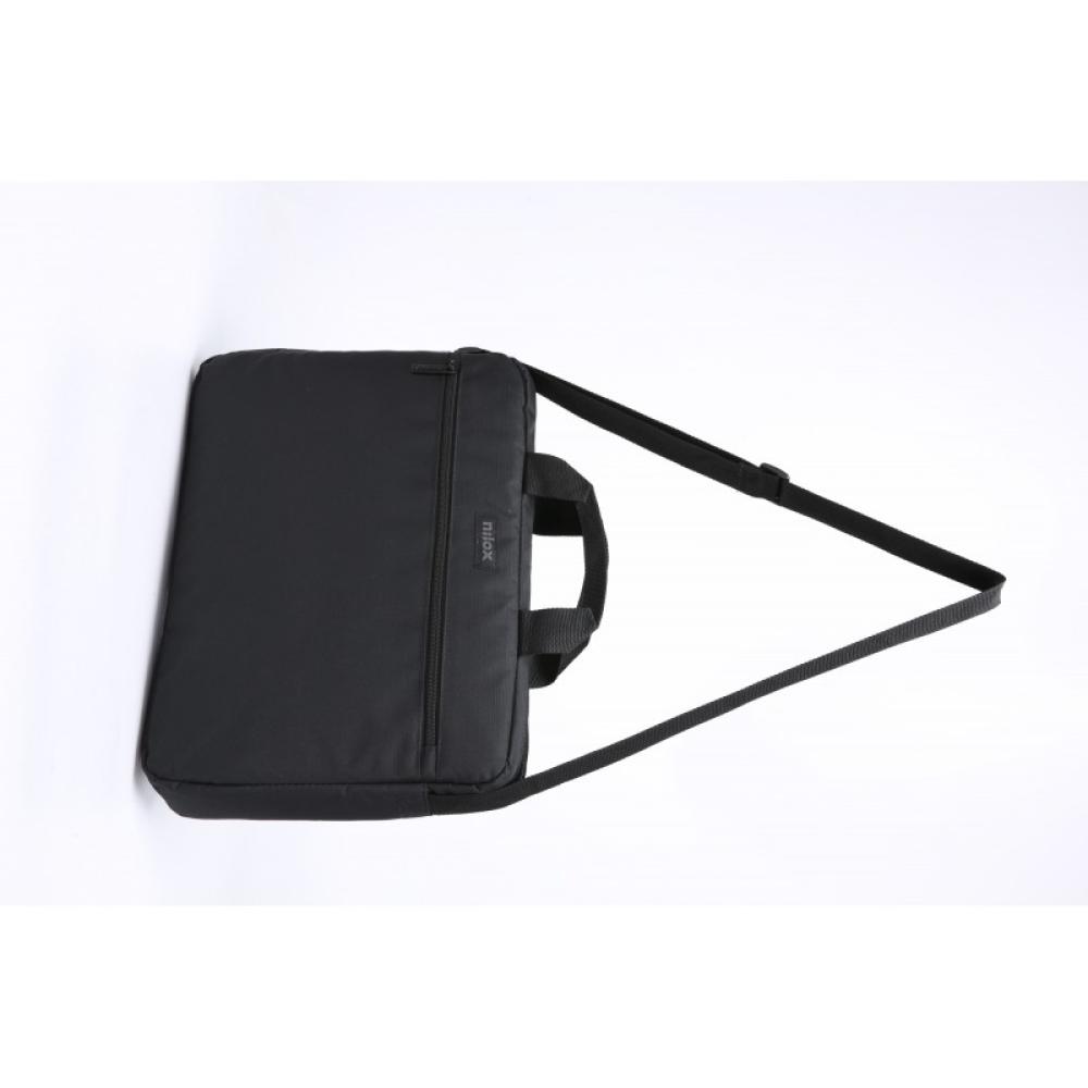 Nilox - Maletín Basic con bolsillo para portátil de hasta 15.6"