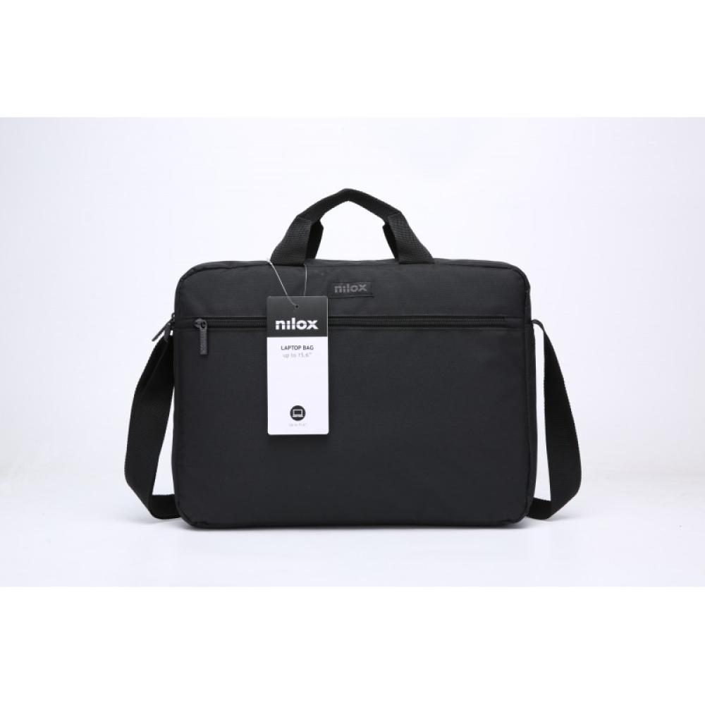 Nilox - Maletín Basic con bolsillo para portátil de hasta 15.6"