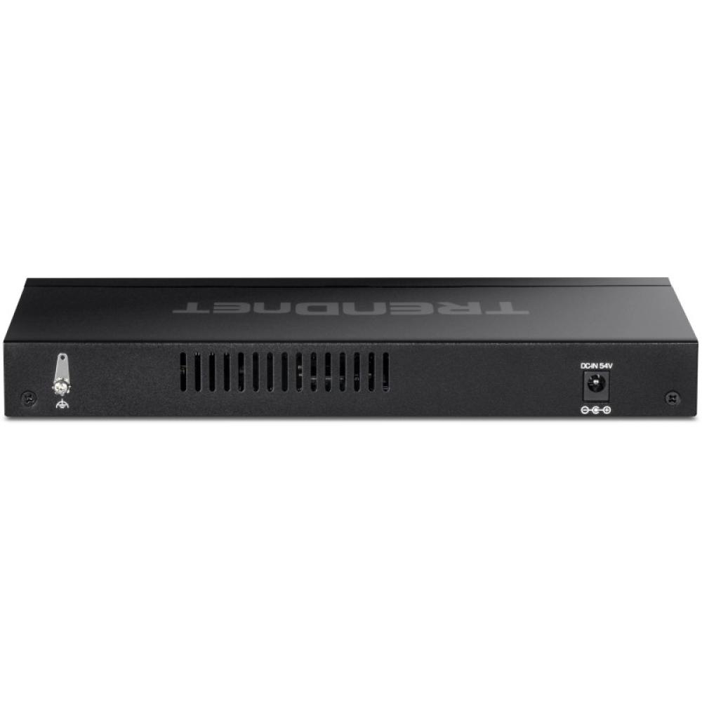 Trendnet - TPE-TG327 switch No administrado Gigabit Ethernet (10/100/1000) Energía sobre Ethernet (PoE) Negro