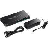 Trendnet - TPE-TG327 switch No administrado Gigabit Ethernet (10/100/1000) Energía sobre Ethernet (PoE) Negro