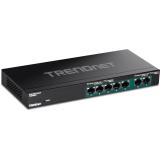 Trendnet - TPE-TG327 switch No administrado Gigabit Ethernet (10/100/1000) Energía sobre Ethernet (PoE) Negro