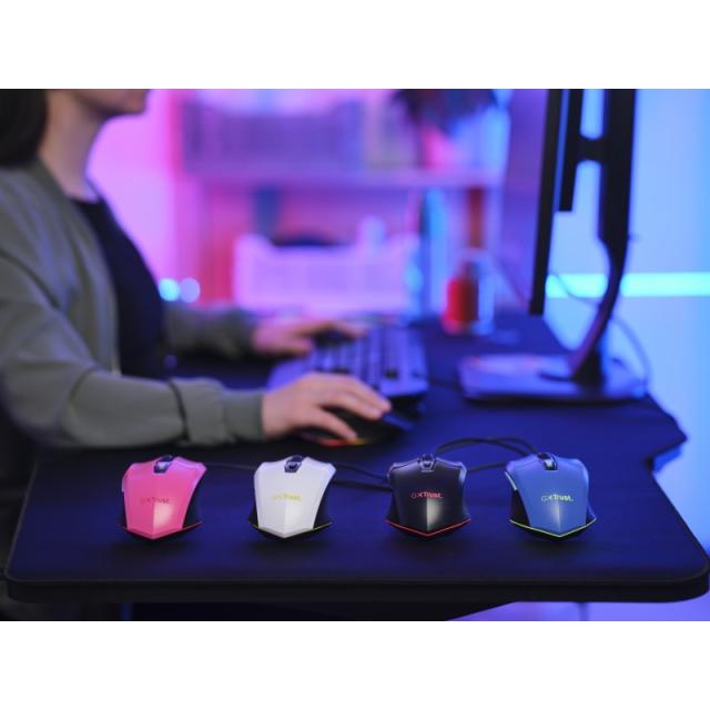 Trust - GXT 109W Felox ratón Juego mano derecha USB tipo A Óptico 6400 DPI