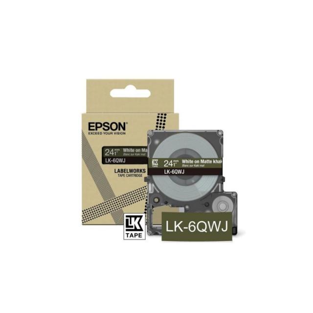 Epson - LK-6QWJ Caqui, Blanco