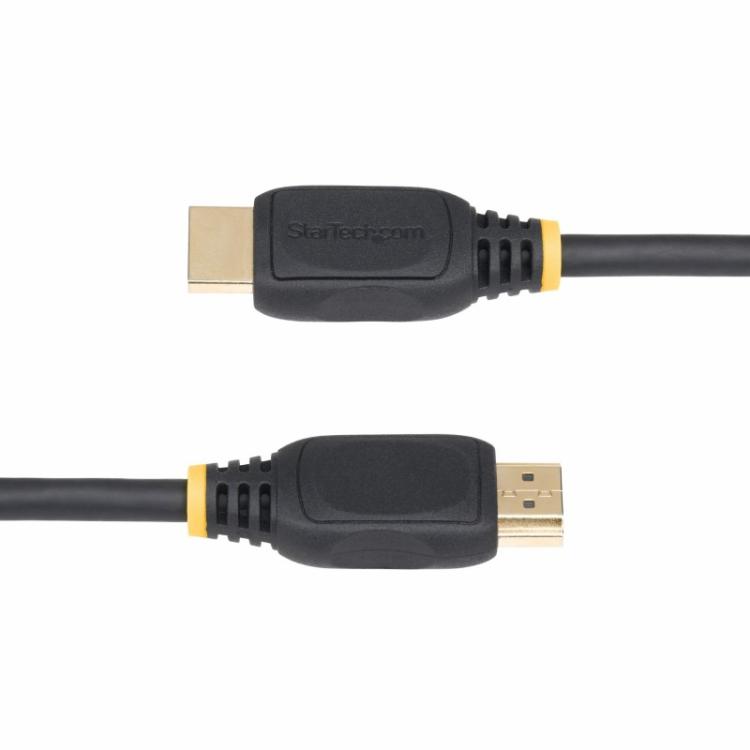 StarTech.com - Cable HDMI 2.0 de Extensión Alargador de 18in (0,5m) - Cable HDMI de Alta Velocidad Ahorrador de Puertos - 4K 60H