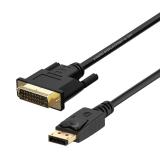 AISENS - Cable conversor DisplayPort a DVI, DP/M - DVI/M, Negro, 2.0m
