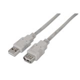 AISENS - A101-0014 cable USB USB 2.0 3 m USB A Beige
