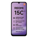 Xiaomi - Redmi 15C 17,5 cm (6.9") 5G USB Tipo C 4 GB 128 GB 6000 mAh Púrpura