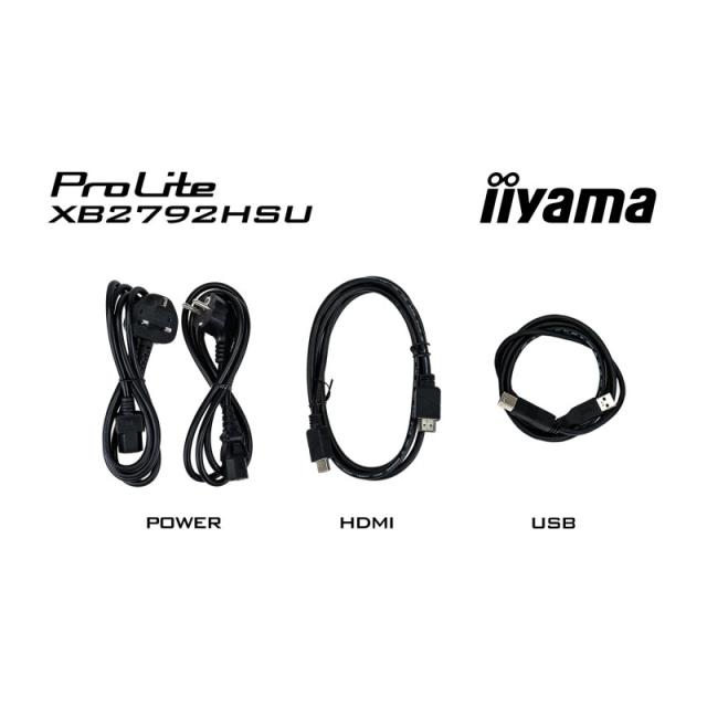 iiyama - ProLite XB2792HSU-B1 pantalla para PC 68,6 cm (27") 1920 x 1080 Pixeles Full HD LED Negro